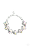 Paparazzi Floral Frenzy - White Bracelet