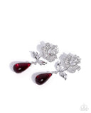 Paparazzi Flourishing Fringe- Red Earings