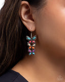 Paparazzi Fluttering Fantasy- Multi Earrings