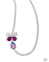 Paparazzi Fluttering Finesse - Multi Necklace