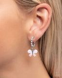 Paparazzi Fly to Your Heart- Pink Earrings