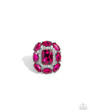 Paparazzi Follow Suit- Pink Ring