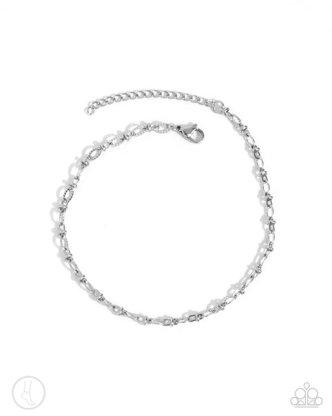 Paparazzi For A Moment - Silver Anklet