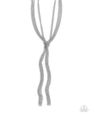 Paparazzi Fortunate Freedom- Silver Necklace