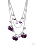 Paparazzi Forward Fashion- Purple Necklace