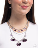 Paparazzi Forward Fashion- Purple Necklace