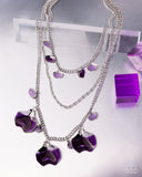 Paparazzi Forward Fashion- Purple Necklace