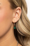 Paparazzi Framed in France - Green Necklace