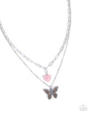Paparazzi Freeing Fairy Tale- Pink Necklace