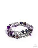 Paparazzi Fresh Fantasy- Purple Bracelets