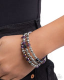 Paparazzi Fresh Fantasy- Purple Bracelets