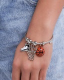 Paparazzi Full Court Advantage- Orange Bracelet