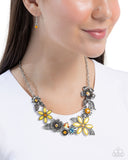 Paparazzi GARDEN My Sparkle- Yellow Necklace