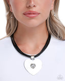 Paparazzi Galentines Day- Black Necklace