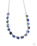Paparazzi Gallery Glam - Blue Necklace