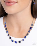 Paparazzi Gallery Glam - Blue Necklace