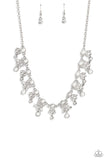 Paparazzi Garden Princess - White Necklace