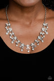 Paparazzi Garden Princess - White Necklace