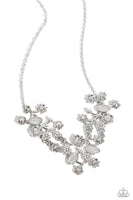 Paparazzi Gardening Group - White Necklace