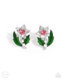 Paparazzi Gardening Guest - Pink Clip-Ons