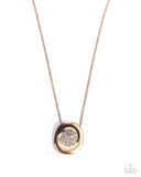 Paparazzi Gently Glistening- Gold Necklace