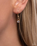 Paparazzi Gently Glistening- Gold Necklace