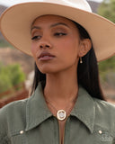 Paparazzi Gently Glistening- Gold Necklace
