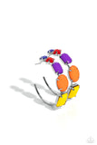Paparazzi Geometric Gamer - Multi Hoops