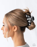 Paparazzi Ghostly Greeting- Black Hair Clip