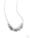 Paparazzi Gilded Gift - White