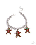 Paparazzi Gingerbread Glitz- Brown Bracelet