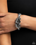 Paparazzi Glamorously Garnished - Silver Bracelet