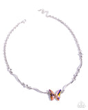 Paparazzi Gliding Glitz- Orange Necklace