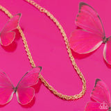 Paparazzi Glimmer of ROPE - Gold Chocker Necklace