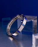 Paparazzi Glistening Gesture- Blue Bracelet