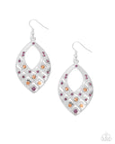 Paparazzi Glittery Gaze - Purple Earrings