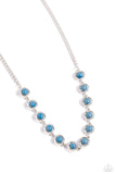 Paparazzi Going Global - Blue Necklace
