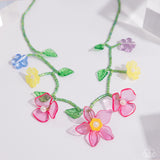 Paparazzi Gourmet Garden- Pink Necklace