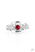 Paparazzi Graceful Gallantry - Red Ring