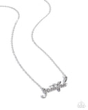 Paparazzi Grateful for You- Silver Necklace