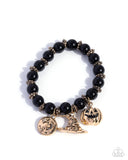 Paparazzi Halloween Homage- Black Bracelet