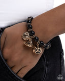 Paparazzi Halloween Homage- Black Bracelet