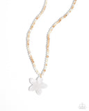 Paparazzi Handcrafted Hawaiian - White