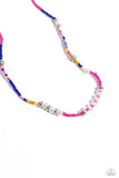 Paparazzi Happy to See You - Pink Necklace
