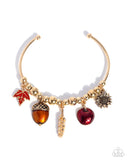 Paparazzi Harvest Habit- Gold Bracelet