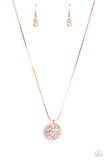 Paparazzi Haute Hybrid - Copper Necklace