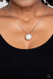Paparazzi Haute Hybrid - White Necklace