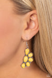 Paparazzi Havasu Hideaway - Yellow Earrings