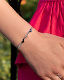 Paparazzi Heart-struck Hype- Black Bracelet