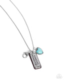 Paparazzi Heart of a Cowgirl- Blue Necklace